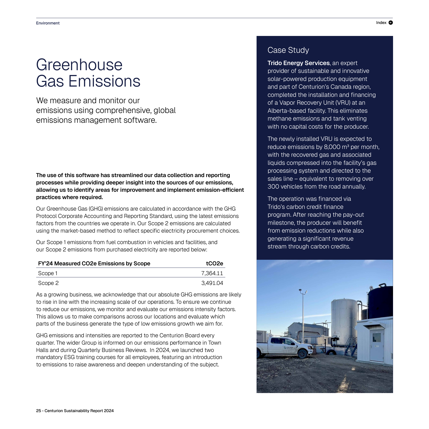 Emissions data extracted from page 25