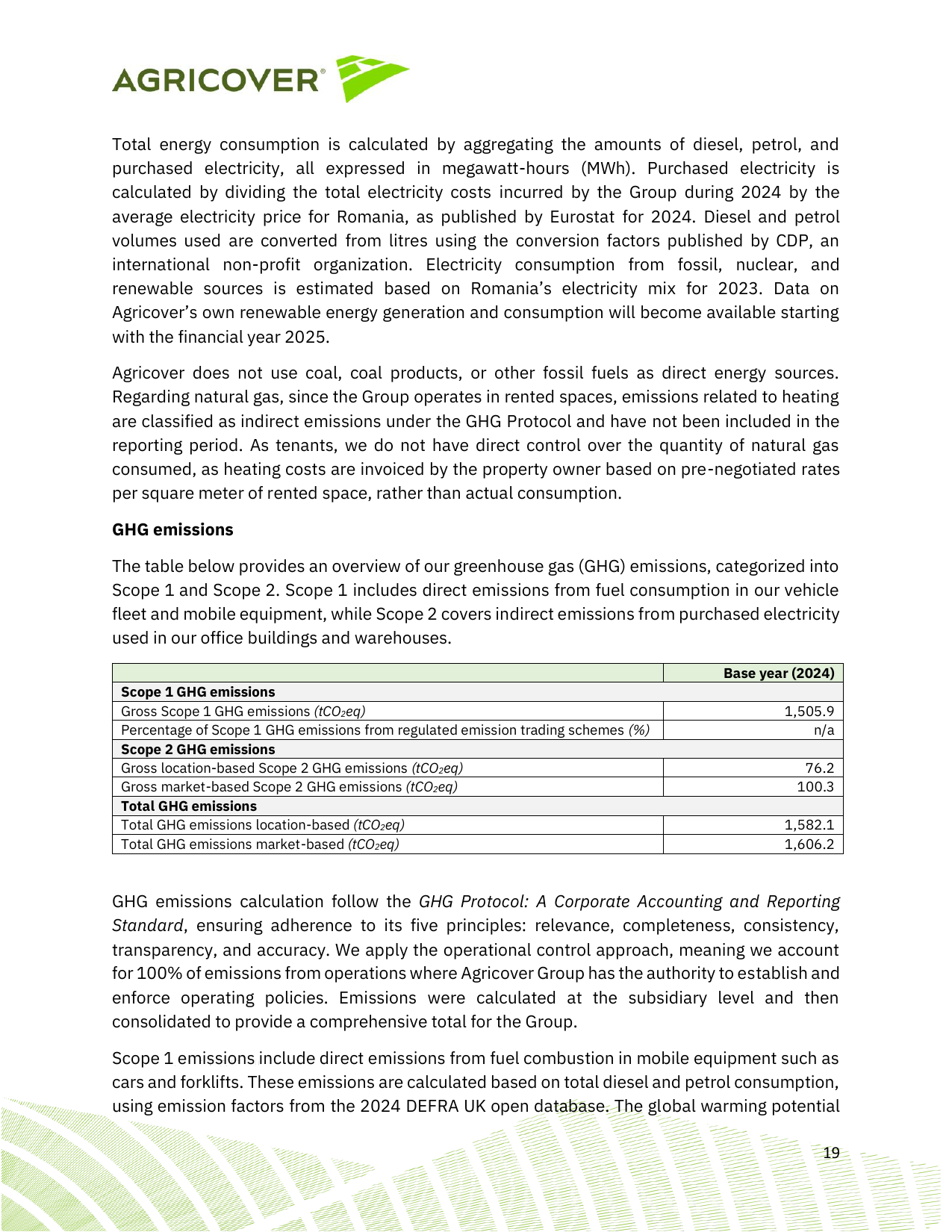 Emissions data extracted from page 72