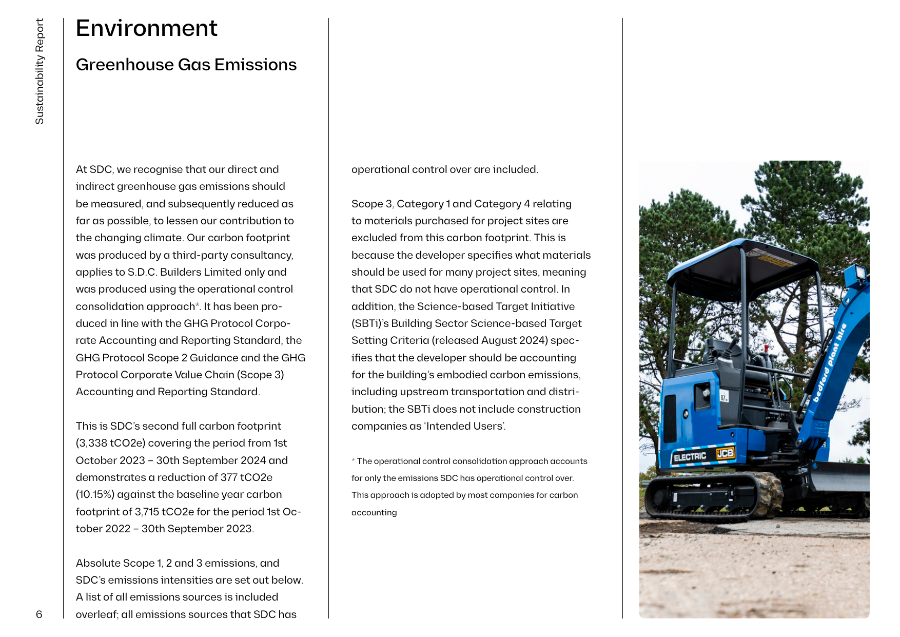 Emissions data extracted from page 6
