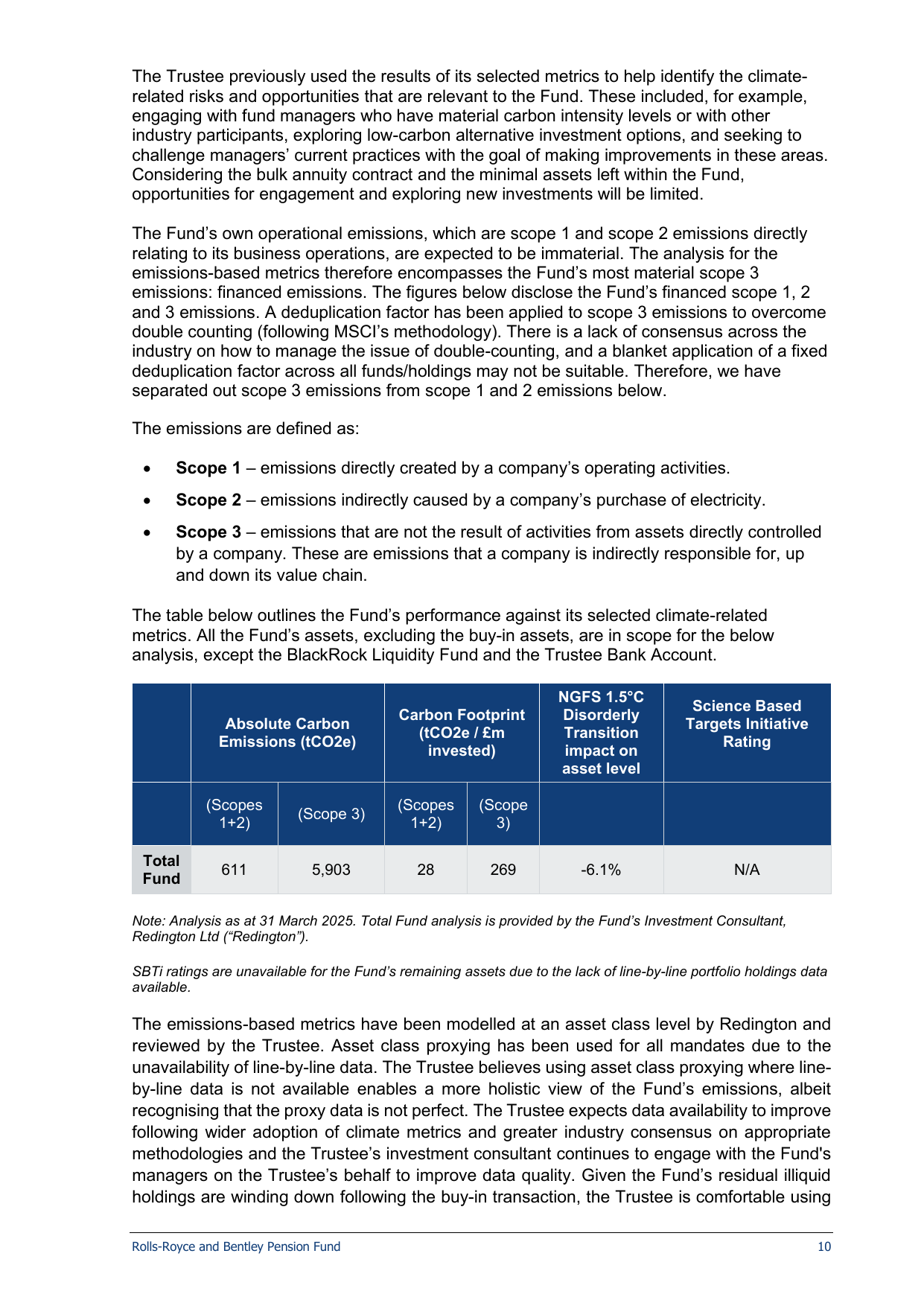 Emissions data extracted from page 10