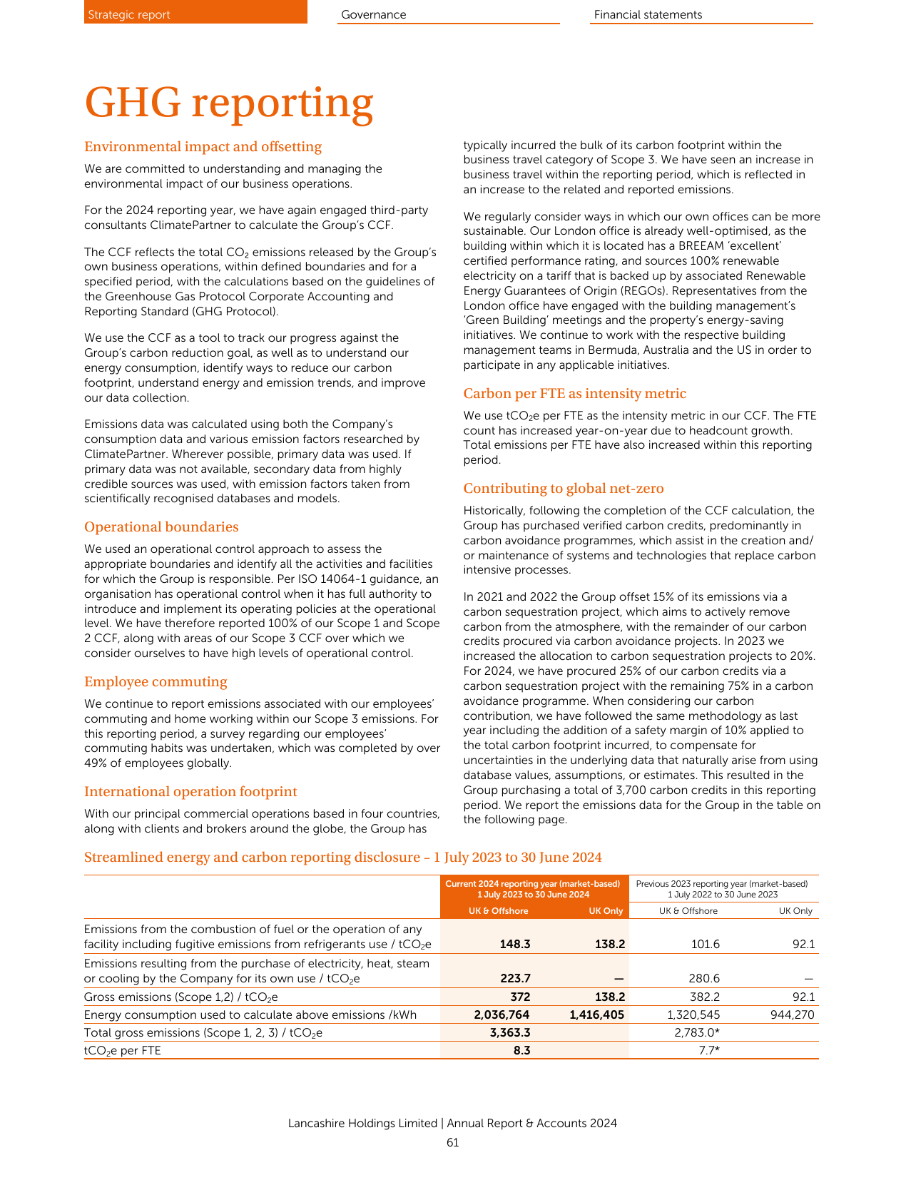 Emissions data extracted from page 63