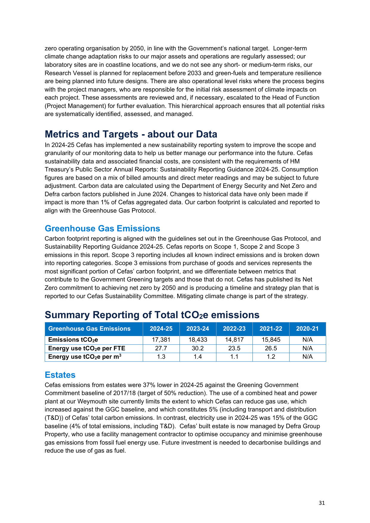 Emissions data extracted from page 31