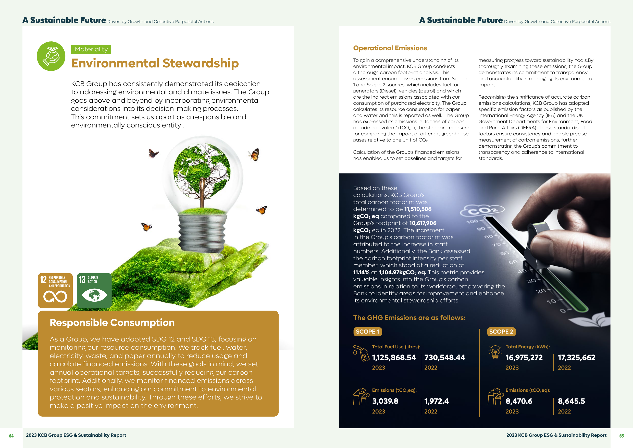 Emissions data extracted from page 33
