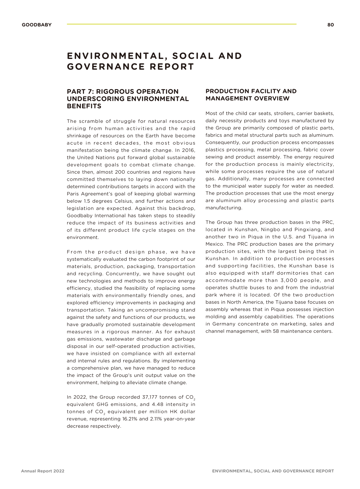 Emissions data extracted from page 82