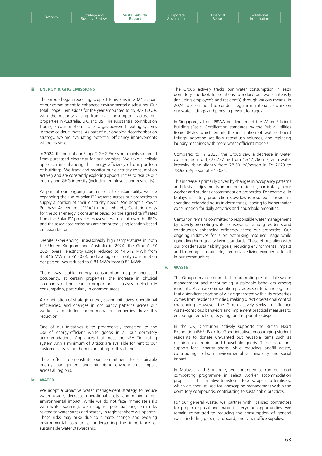 Emissions data extracted from page 66