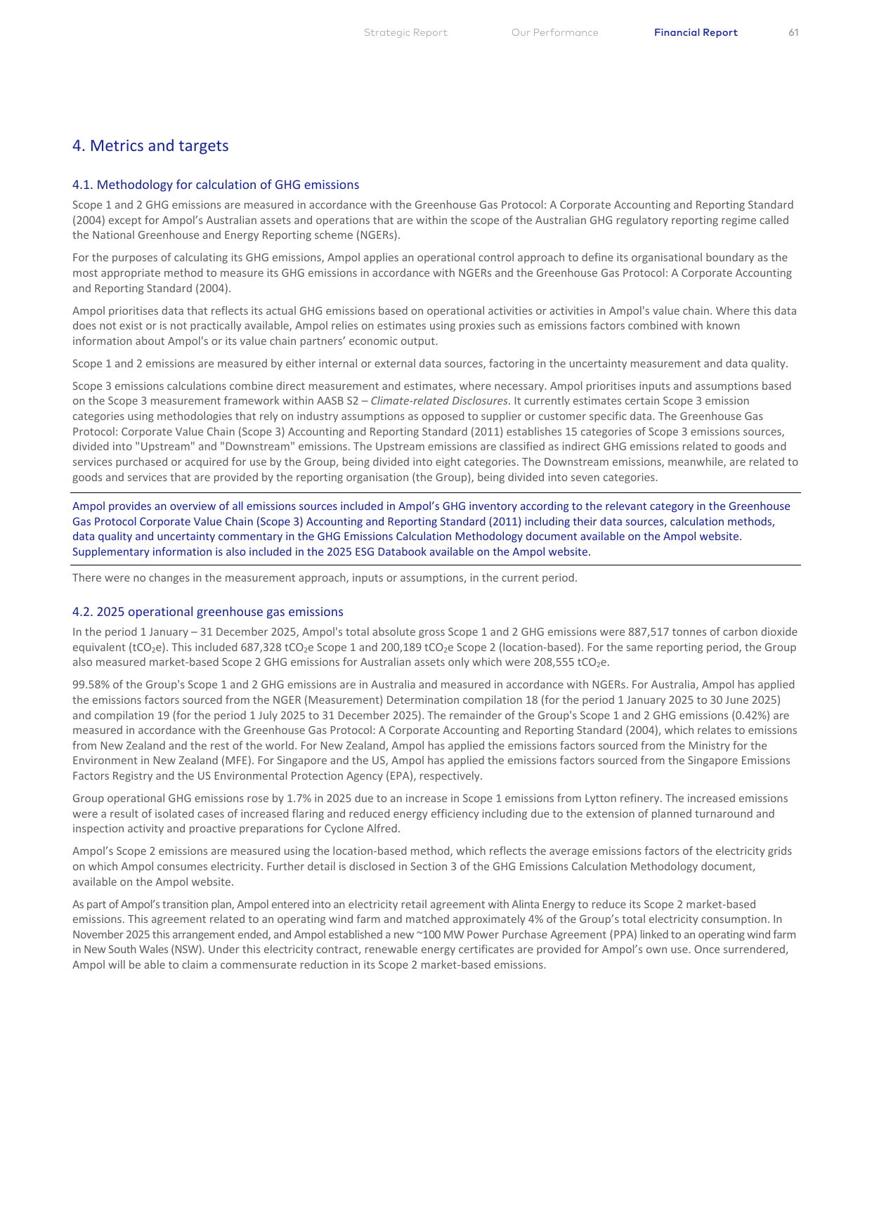Emissions data extracted from page 64