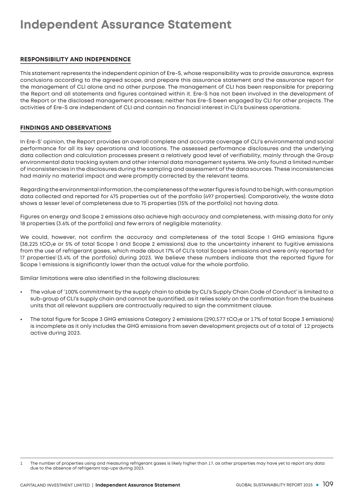 Emissions data extracted from page 120