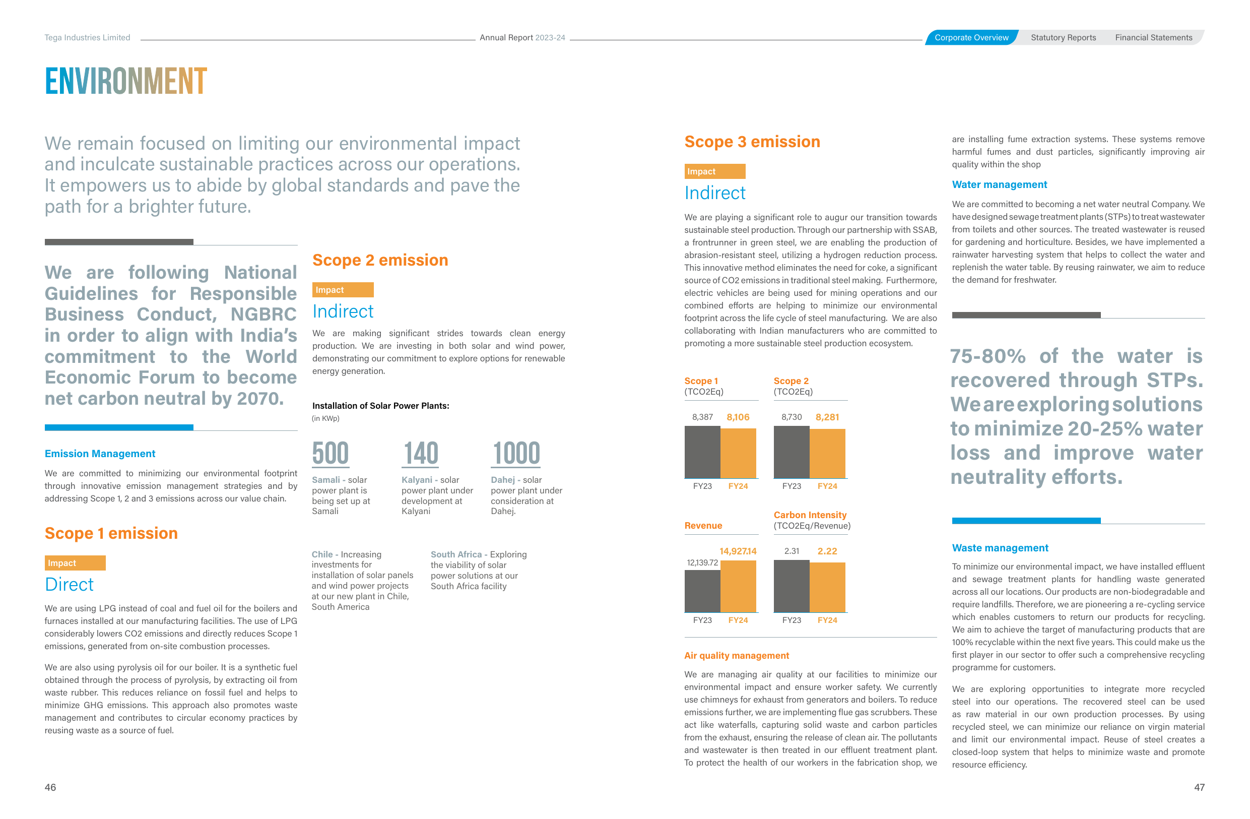 Emissions data extracted from page 25