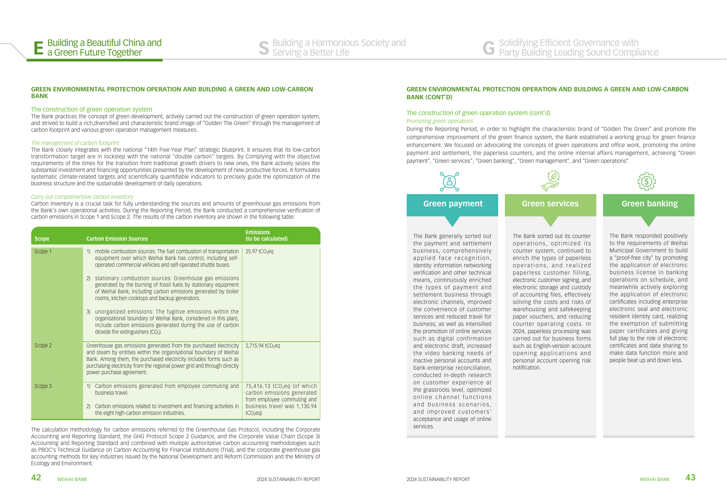 Emissions data extracted from page 23