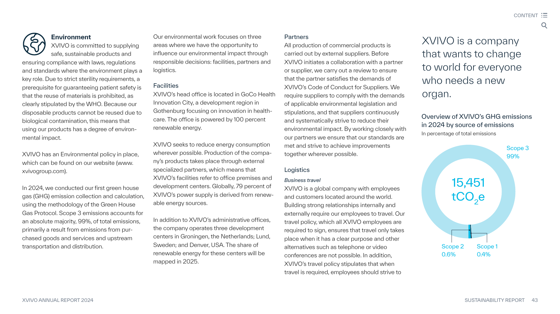 Emissions data extracted from page 43