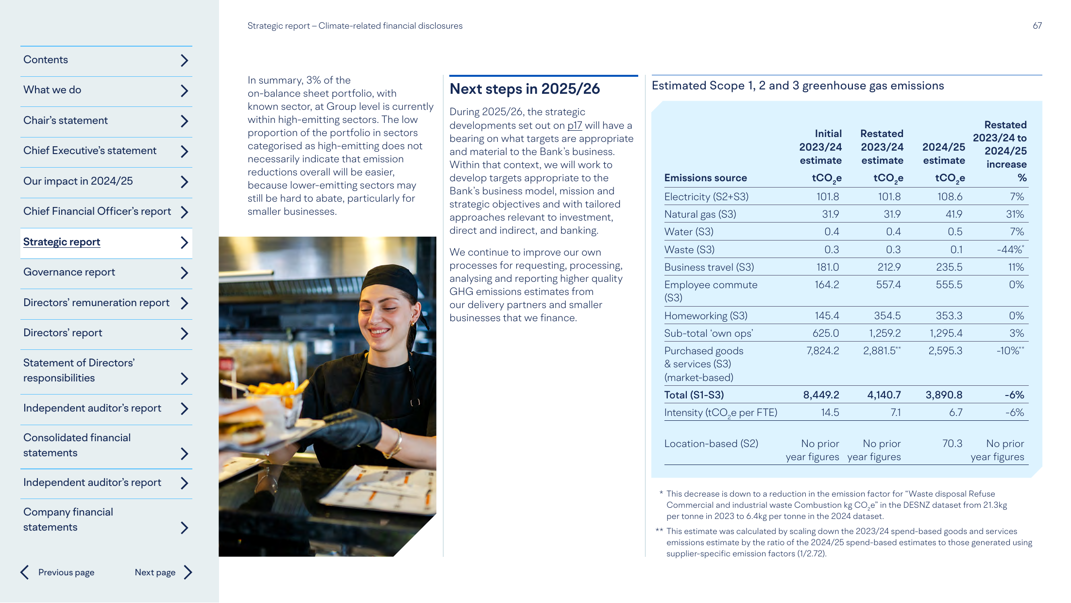 Emissions data extracted from page 68