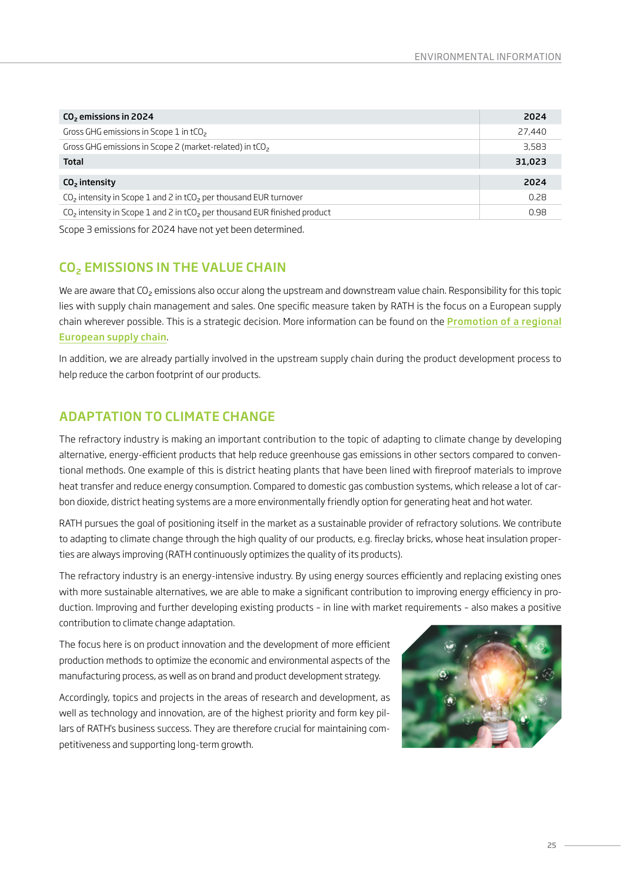 Emissions data extracted from page 25
