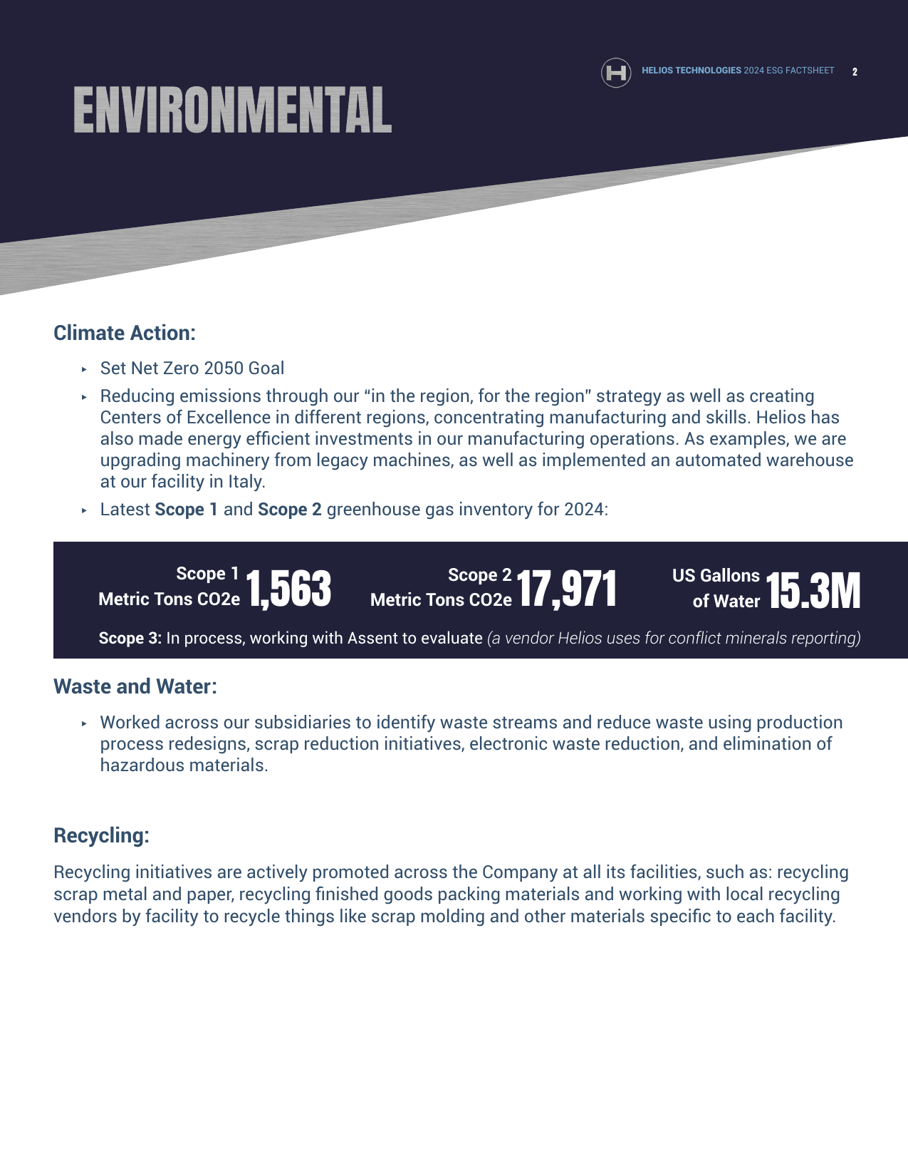 Emissions data extracted from page 3