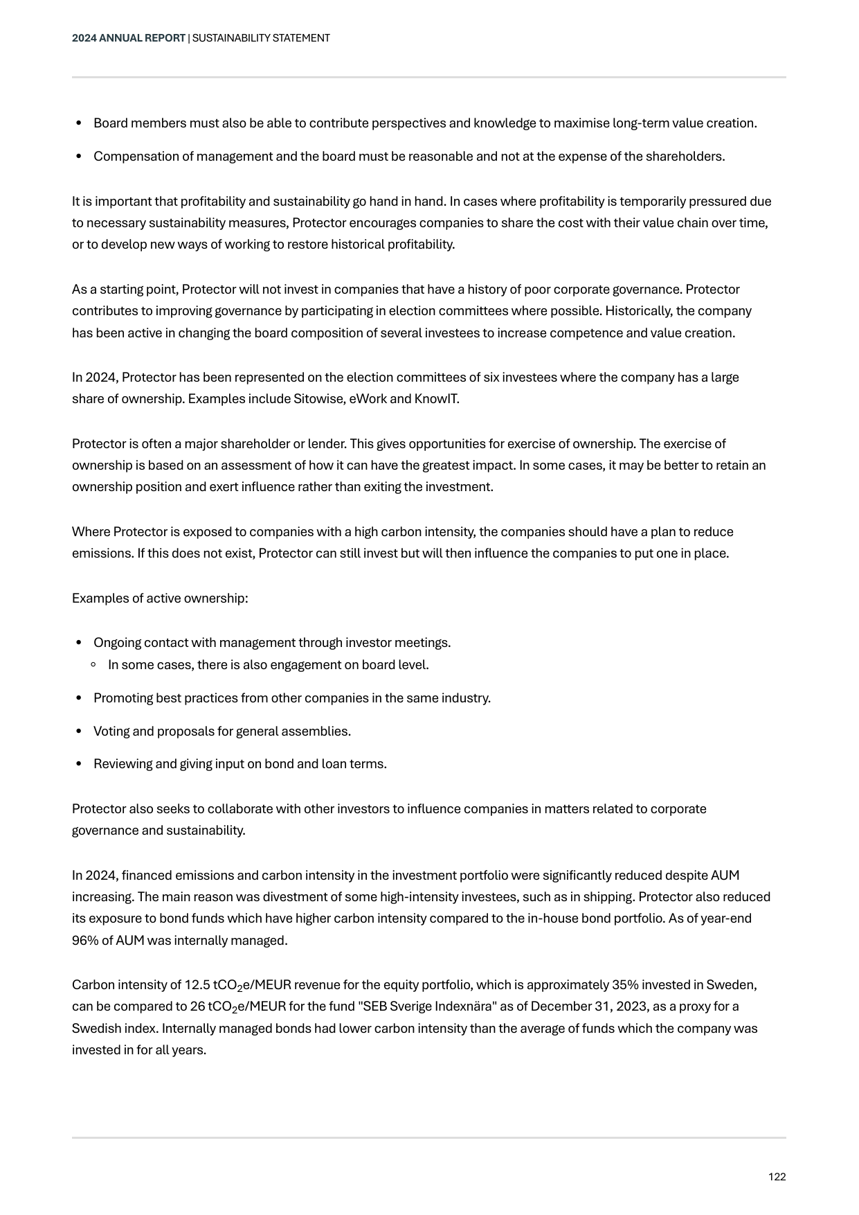 Emissions data extracted from page 122