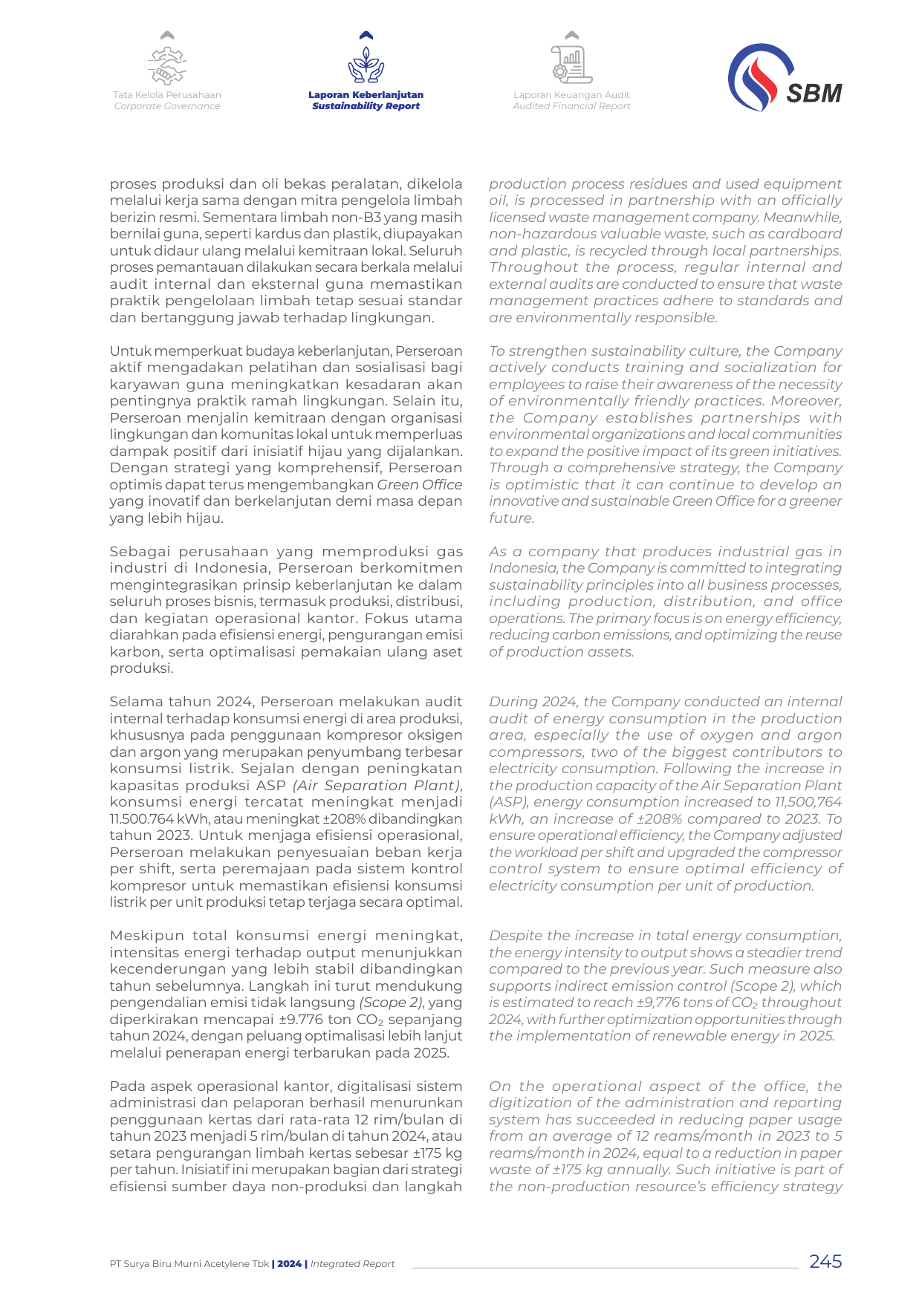 Emissions data extracted from page 247