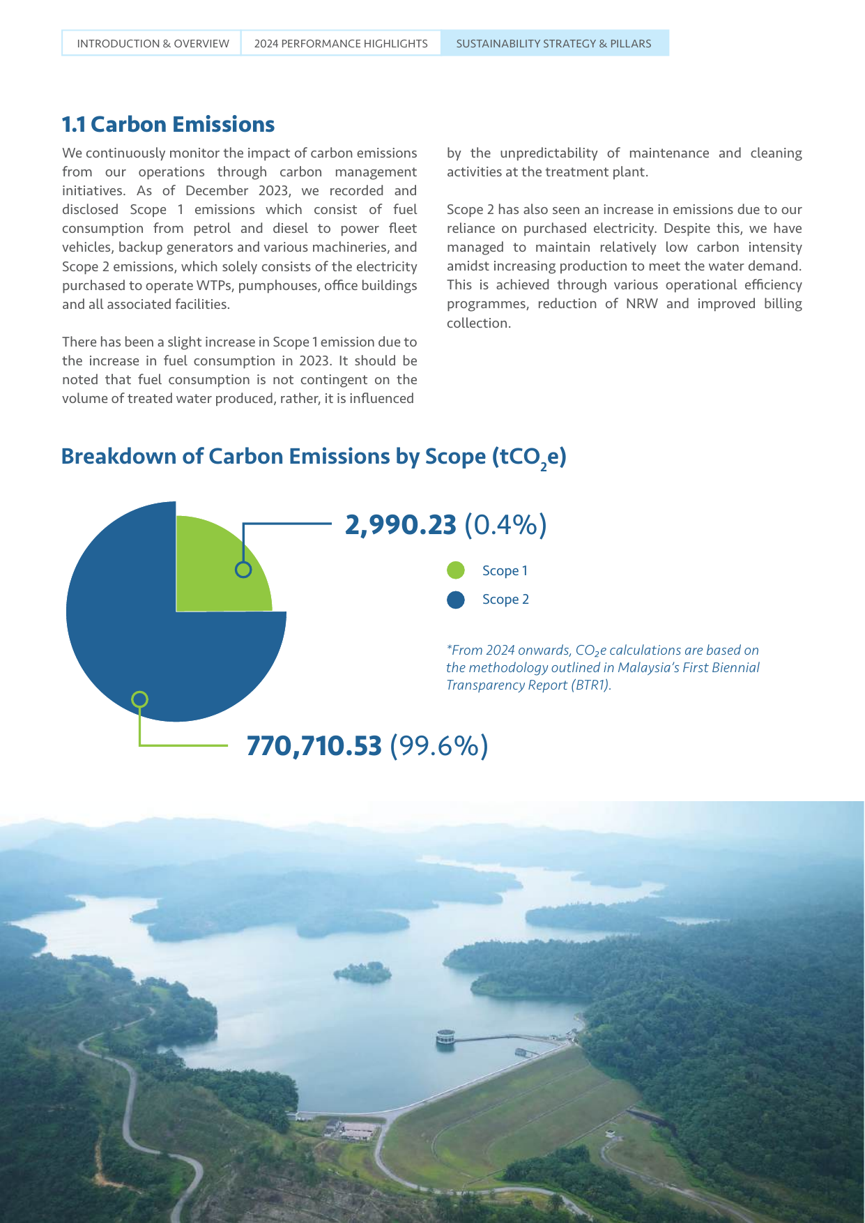 Emissions data extracted from page 74