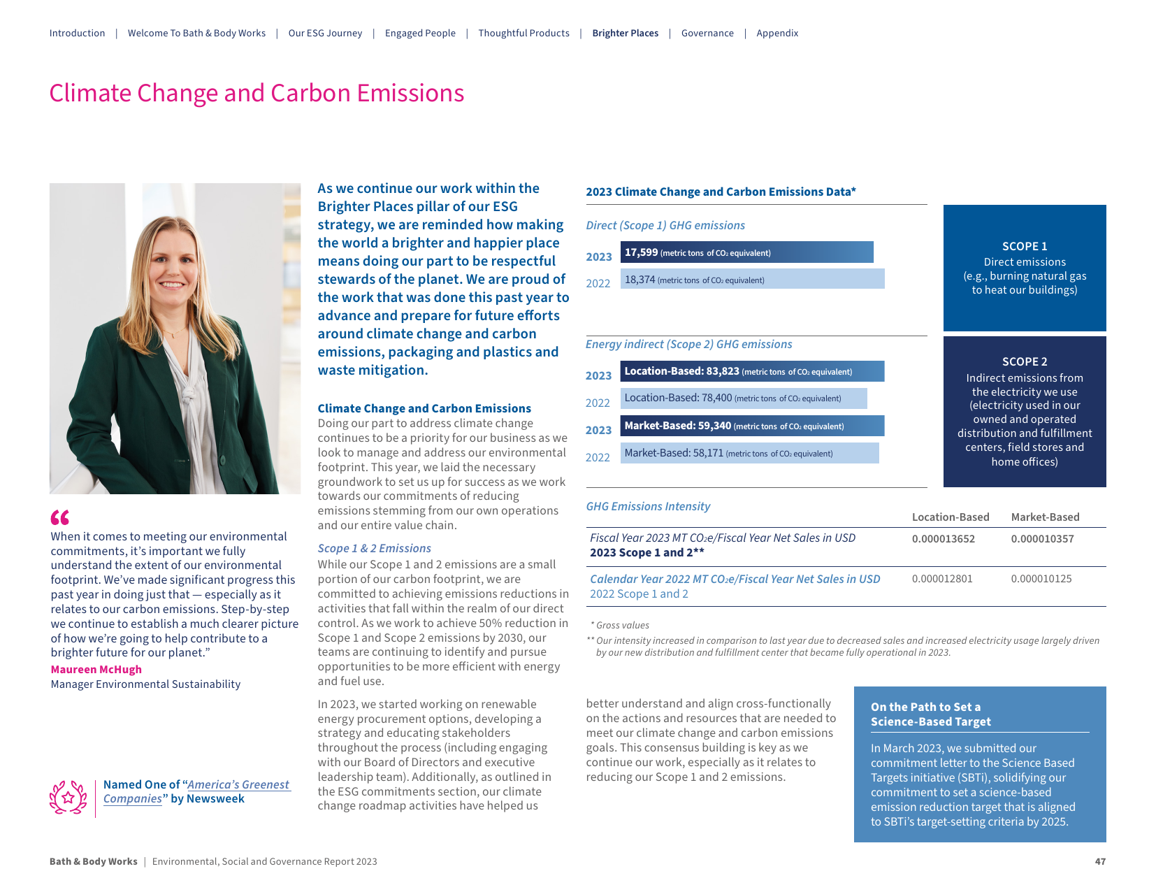 Emissions data extracted from page 47