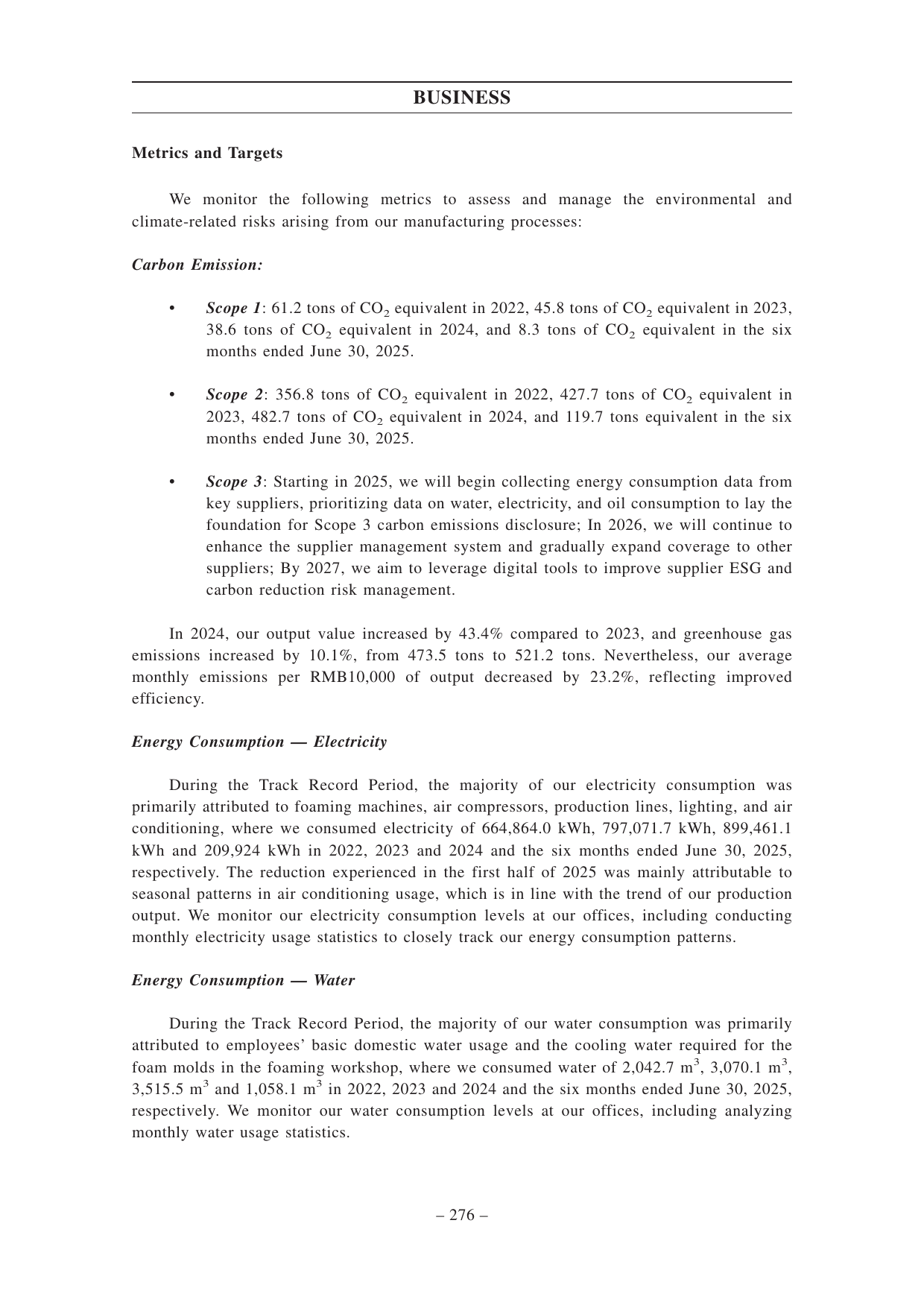 Emissions data extracted from page 285