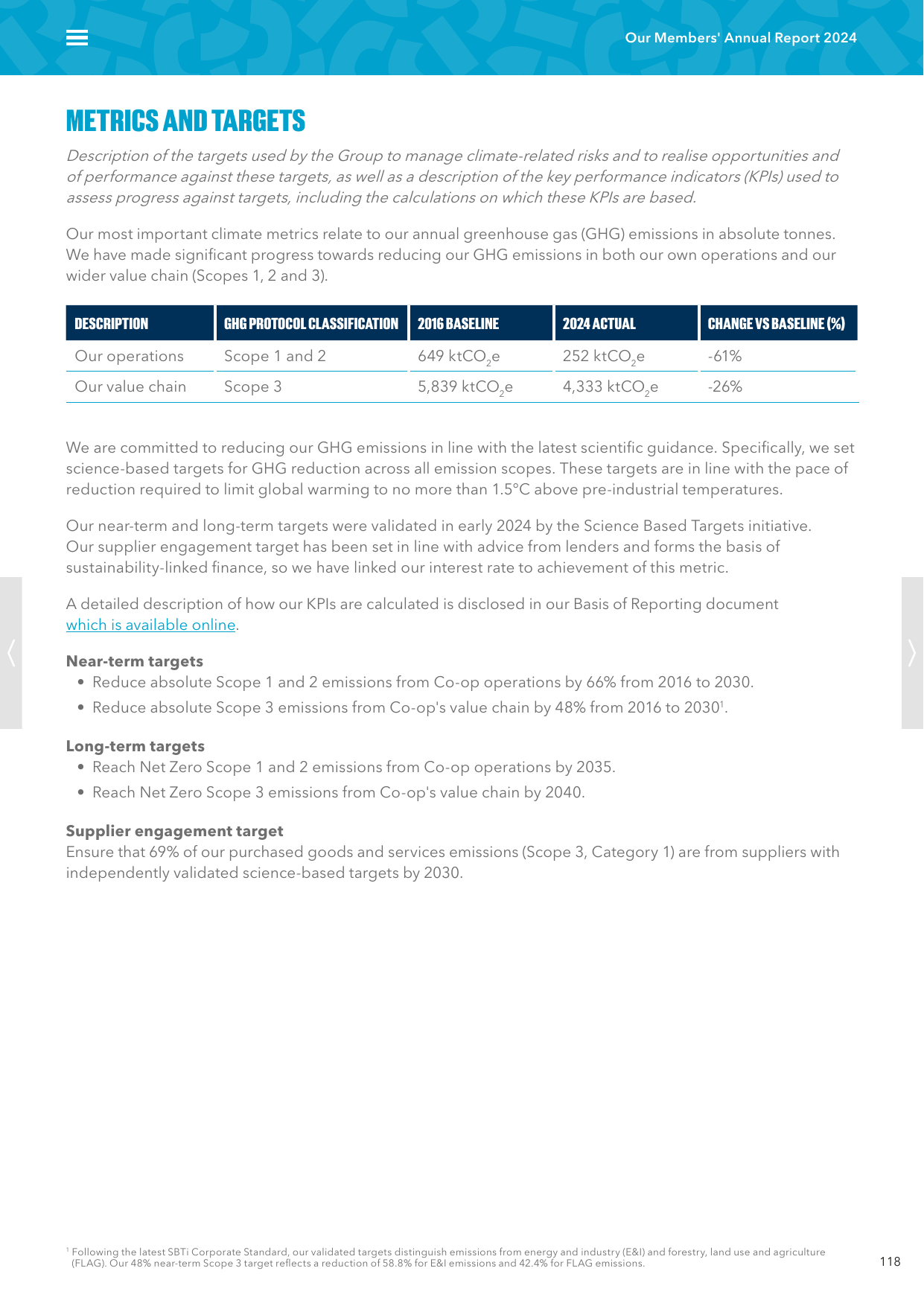 Emissions data extracted from page 100