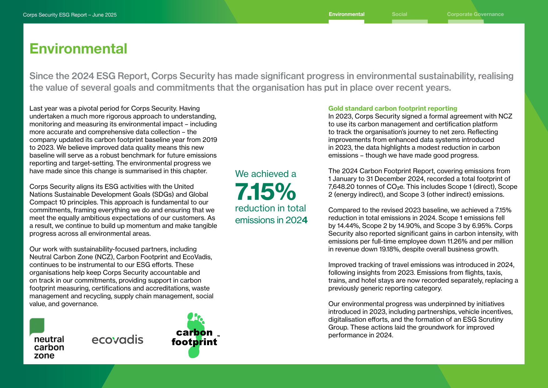 Emissions data extracted from page 3